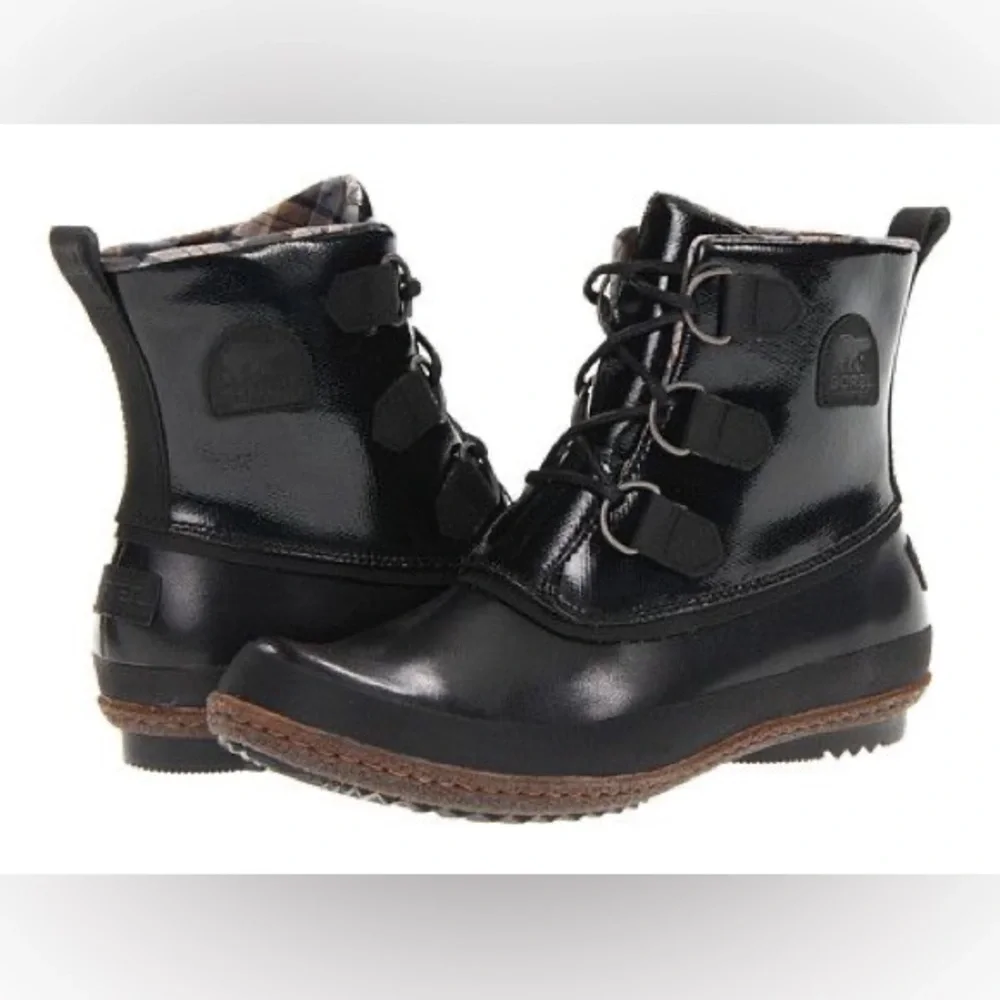 Sorel Joplin Ankle Rain Boots - sz 8.5